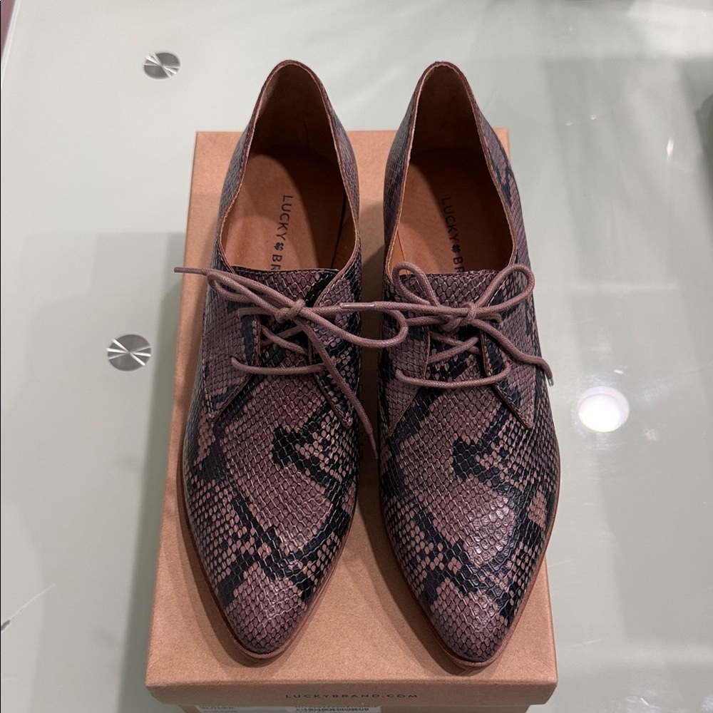 Lucky Brand Erreka Lace-up Leather Oxford